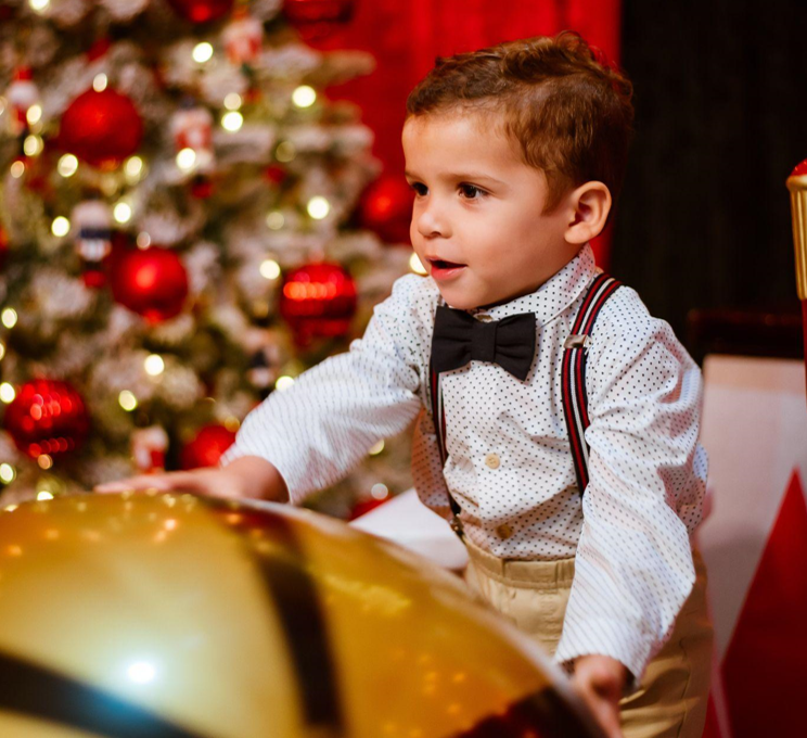 Add Charm with a Christmas Tree Skirt